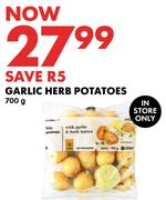 Garlic Herb Potatoes-700g