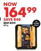 Beef Roti-875g