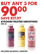 Ayrshire Fruited Smoothies-For Any 3 x 300ml