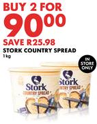 Stork Country Spread-For 2 x 1Kg