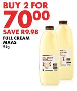 Full Cream Maas-For 2 x 2Kg