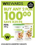 Feta-For Any 2 x 400g