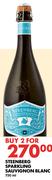 Steen Sparkling Sauvignon Blanc-For 2 x 750ml