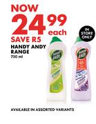 Handy Andy Range-750ml