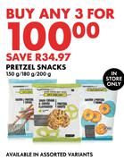 Pretzel Snacks-For Any 3 x 150g/180g/200g