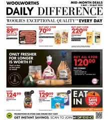 Woolworths KwaZulu-Natal : Daily Difference (05 May - 25 May 2025)