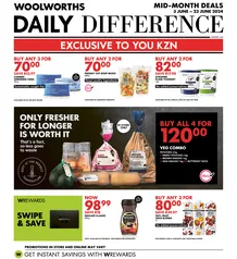 Woolworths KwaZulu-Natal : Daily Difference (03 June - 23 June 2024)