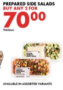 Prepared Side Salads-For Any 2