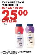 Ayrshire Yeast Free Kephir-For Any 2 x 300ml