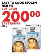 Easy To Cook Frozen Fish Pie-For 2 x 800g