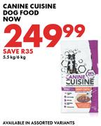Canine Cuisine Dog Food-5.5Kg/6Kg