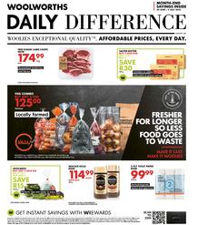 Woolworths Western Cape & Eastern Cape : Daily Difference (20 June - 03 July 2022)