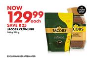 Jacobs Kronung-200g/230g Each