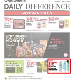 Woolworths Western Cape : Daily Difference (24 April - 07 May 2023), page 1