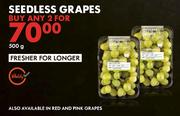 Seedless Grapes-For Any 2 x 500g