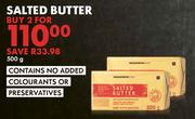 Salted Butter-For 2 x 500g