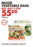 Mixed Vegetables Bags-For Any 2
