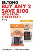 Biltong-For Any 2 x 400g