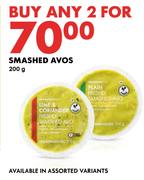 Smashed Avos-For 2 x 200g