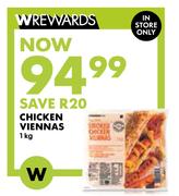 Chicken Viennas-1Kg