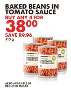 Baked Beans In Tomato Sauce-For Any 4 x 410g