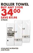 Roller Towel-For Any 2 x 2Pack