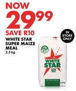 White Star Super Maize Meal-2.5Kg