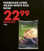 Parboiled Long Grain White Rice-2Kg