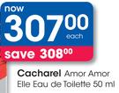 Cacharel Amor Amor Elle Eau De Toilette-50ml