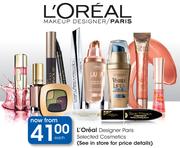 L'Oreal Designer Paris Selected Cosmetics-Each