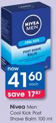 Nivea Men Cool Kick Post Shave Balm-100ml