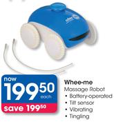 Whee-me Massage Robot