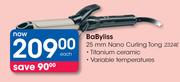 BaByliss 25mm Nano Curling Tong 2324E