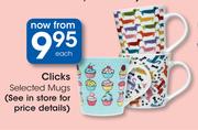 Clicks Selected Mugs-Each