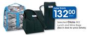 Clicks PK2 Lunch And Wine Bags-Each