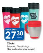 Clicks Travel Mugs-Each