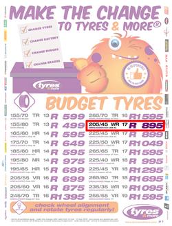 Tyres & More : Make The Change (14 Mar - 11 May 2019), page 1