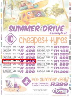 Tyres & More : Summer Drive (15 Nov 2018 - 31 Jan 2019), page 1