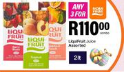 Liqui Fruit Juice Assorted-For 3 x 2L