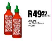 Sriracha Hot Chilli Sauce-440ml Per Bottle-440ml