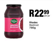 Rhodes Beetroot-780g Per Jar