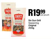 Six Gun Grill Seasoning Original-200g Per Pouch