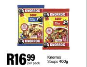 Knorrox Soups-400g Per Pack