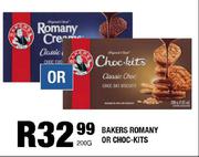 Bakers Romany Or Choc Kits-200g