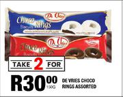 De Vries Choco Rings Assorted-For 2 x 150g