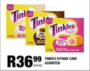 Tinkies Sponge Cake Assorted-6 x 45g