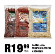 La Italiana Munchies Cereal Assorted-400g