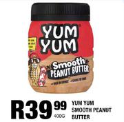 Yum Yum Smooth Peanut Butter-400g
