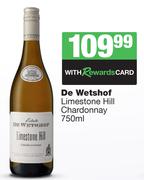 De Wetshof Limestone Hill Chardonnay-750ml