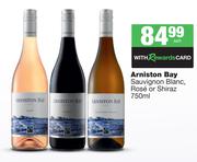 Arniston Bay Sauvignon Blanc, Rose Or Shiraz-750ml Each